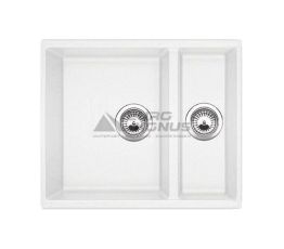 FABIANO Кухонная мойка Quadro 56x46x15 Alpine White (8221.301.0481)